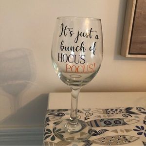 Hocus Pocus Large Wine Glass